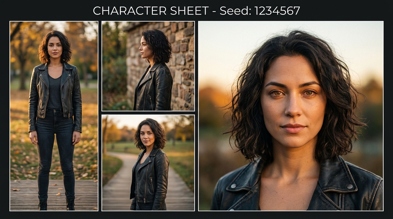 דף דמות - Character Sheet לעקביות דמויות Ai